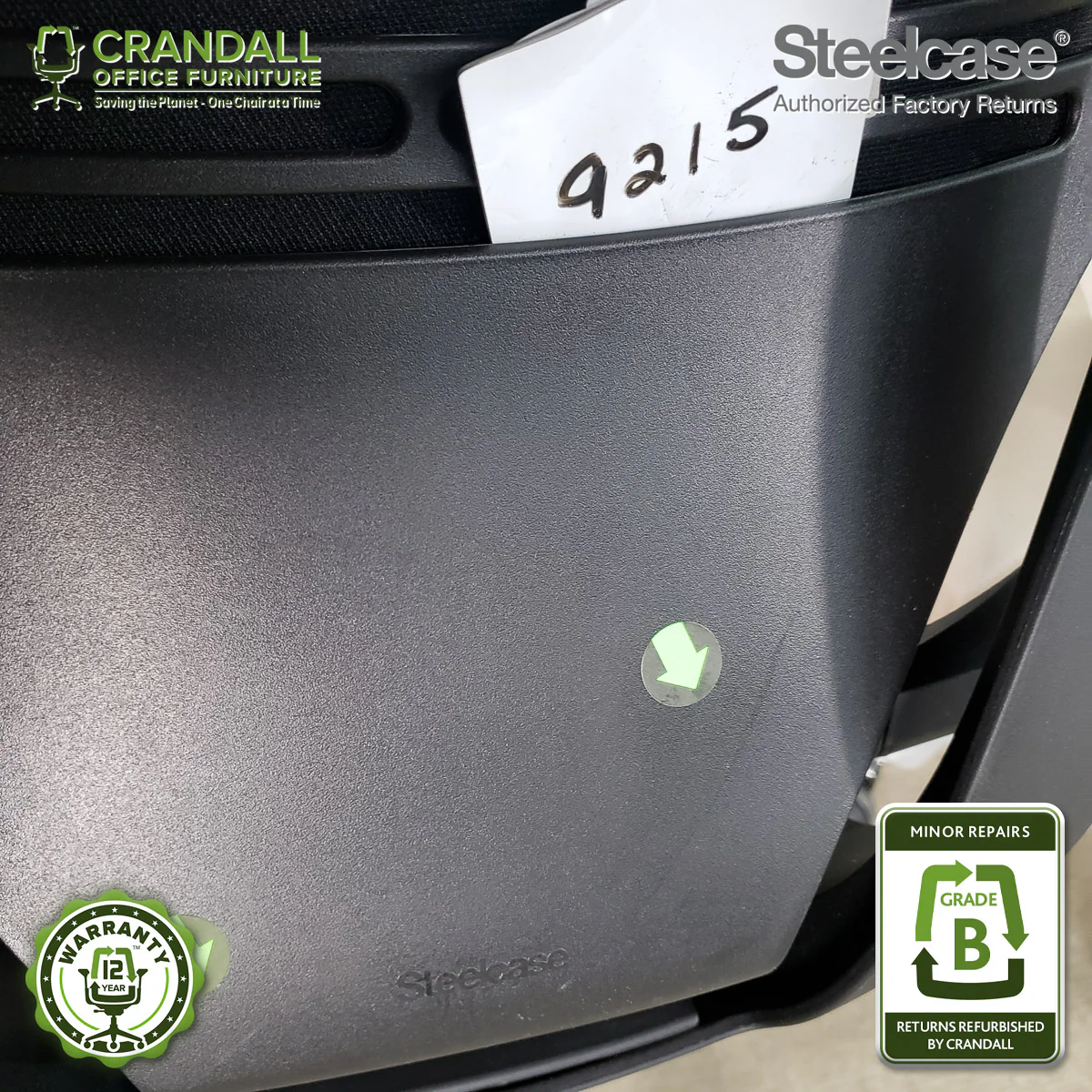 9215 - Steelcase Gesture - Grade B **CLOSEOUT - NO RETURNS** - Image 4