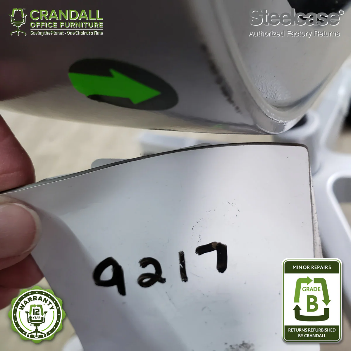 9217 - Steelcase Gesture - Grade B - Image 3