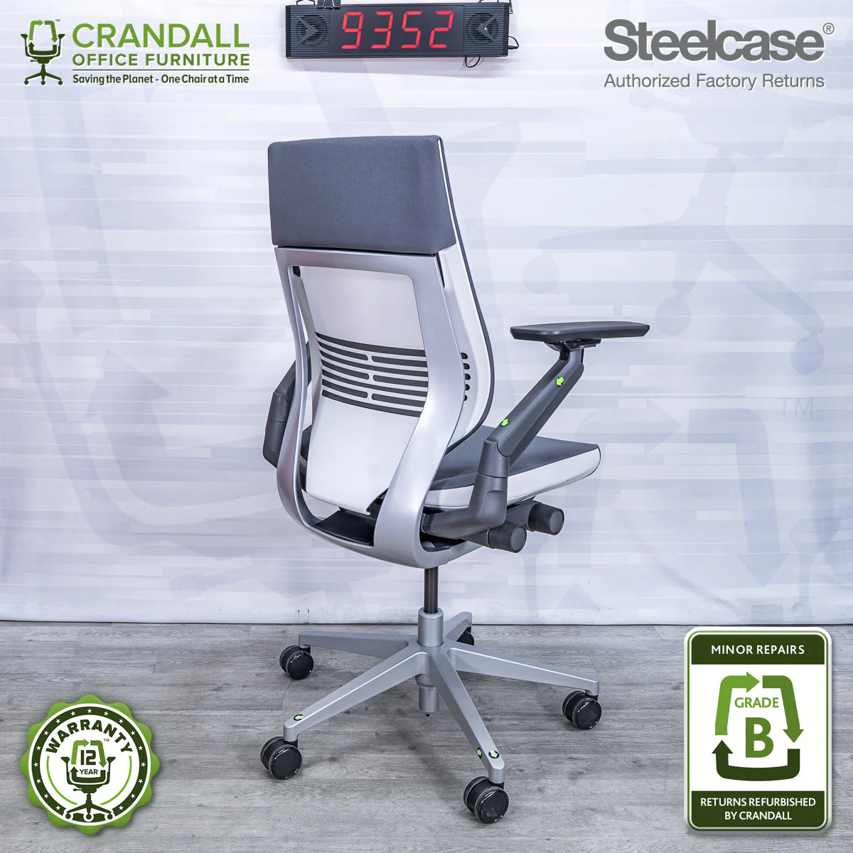 9352 - Steelcase Gesture - Grade B - Image 2