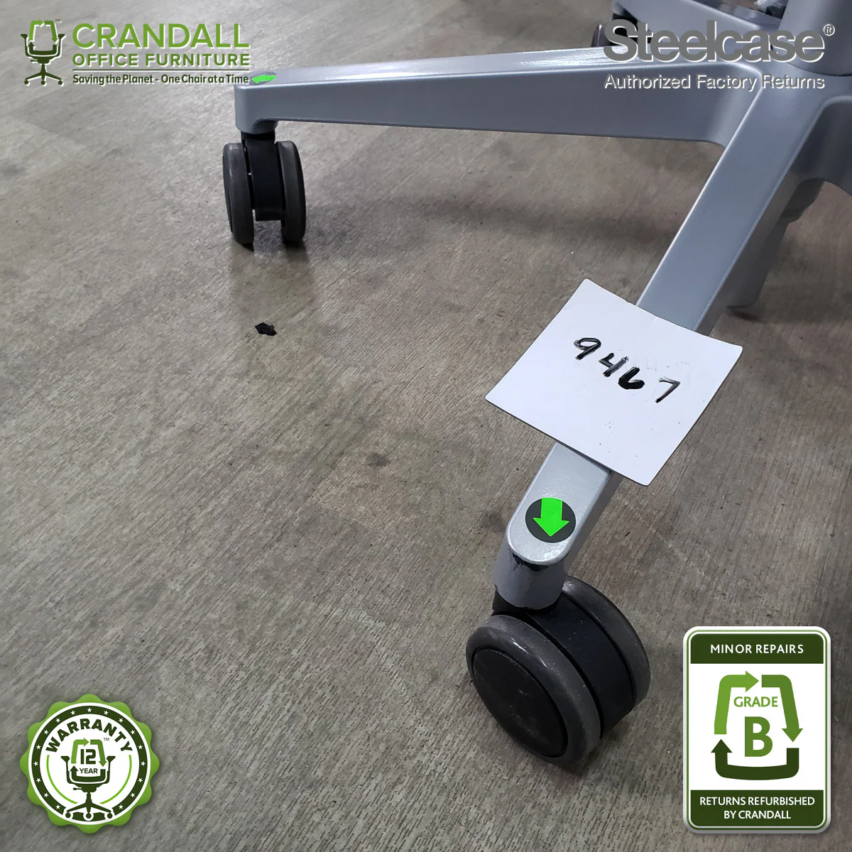 9467 - Steelcase Gesture - Grade B - Image 4