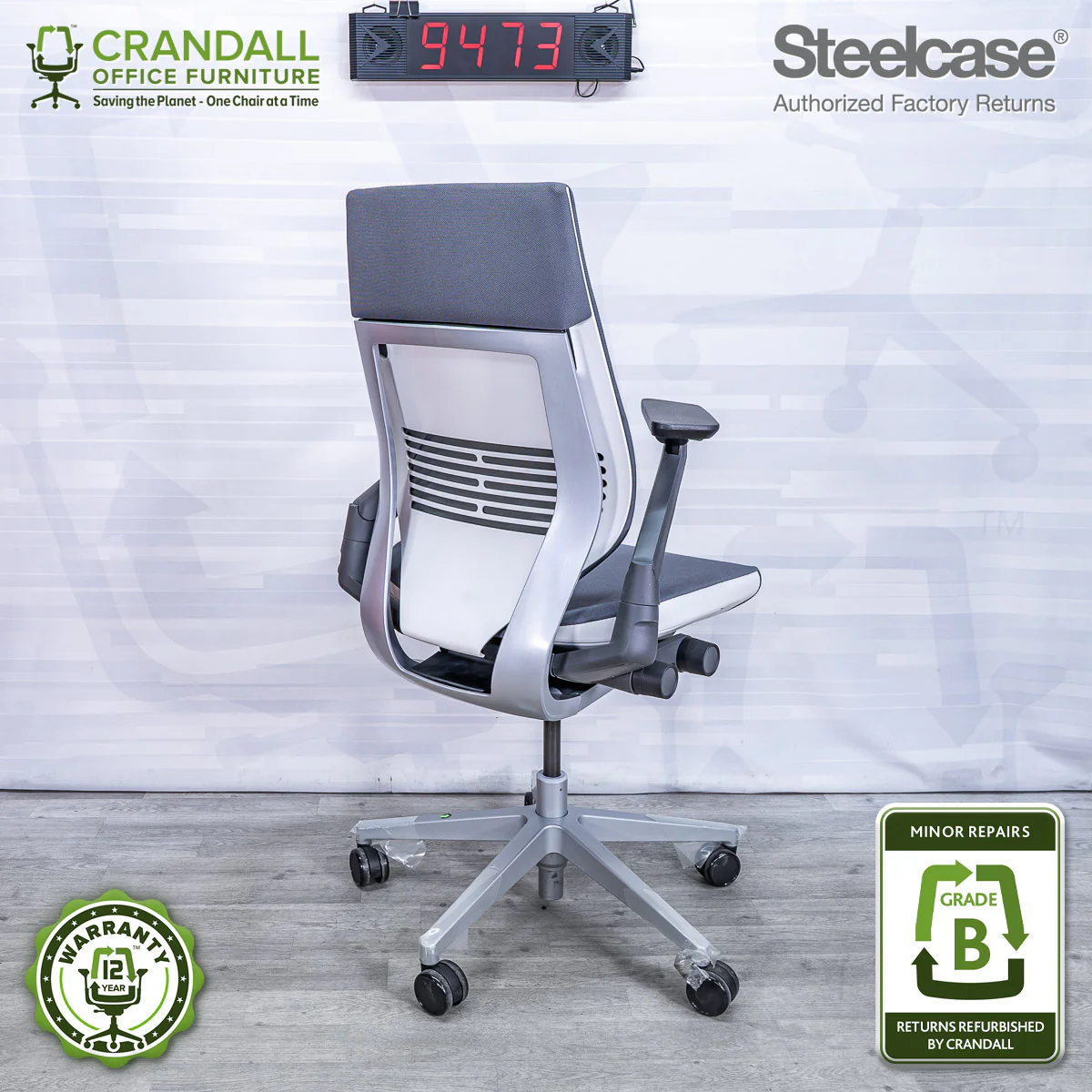 9473 - Steelcase Gesture - Grade B **CLOSEOUT - NO RETURNS** - Image 2