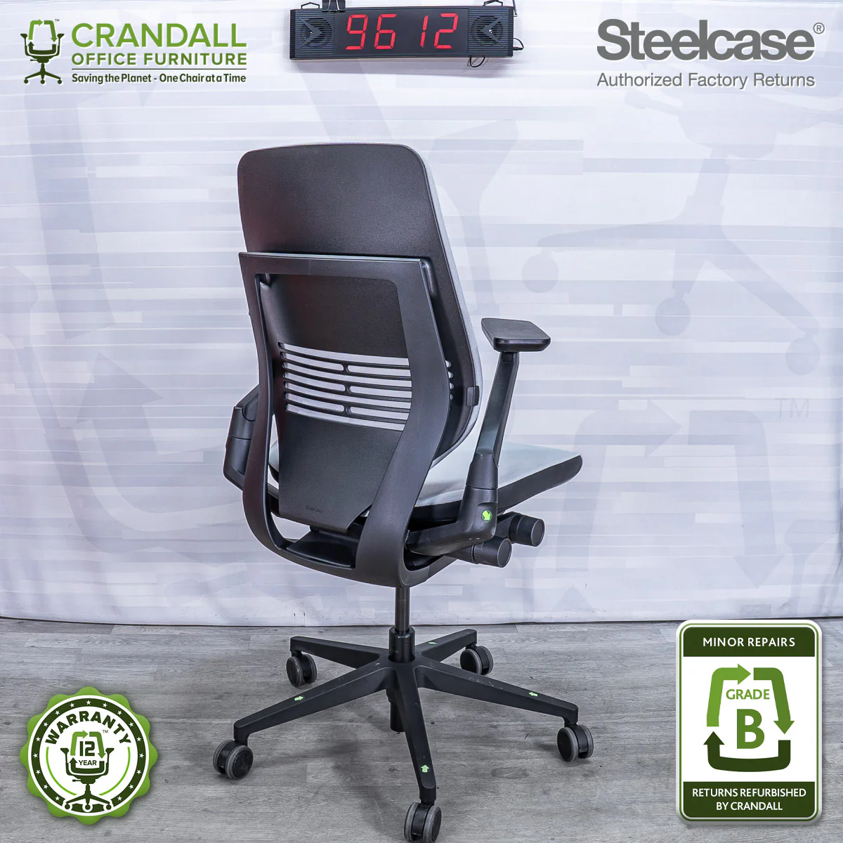 9612 - Steelcase Gesture - Grade B **CLOSEOUT - NO RETURNS** - Image 2