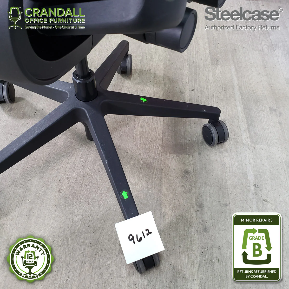 9612 - Steelcase Gesture - Grade B **CLOSEOUT - NO RETURNS** - Image 4
