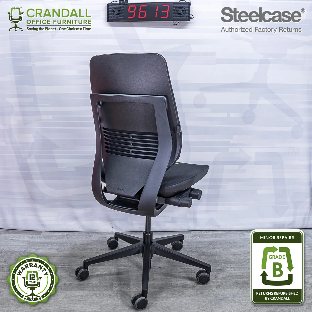 9613 - Steelcase Gesture - Grade B - Image 2