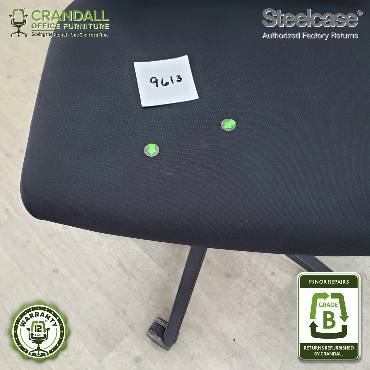 9613 - Steelcase Gesture - Grade B - Image 3