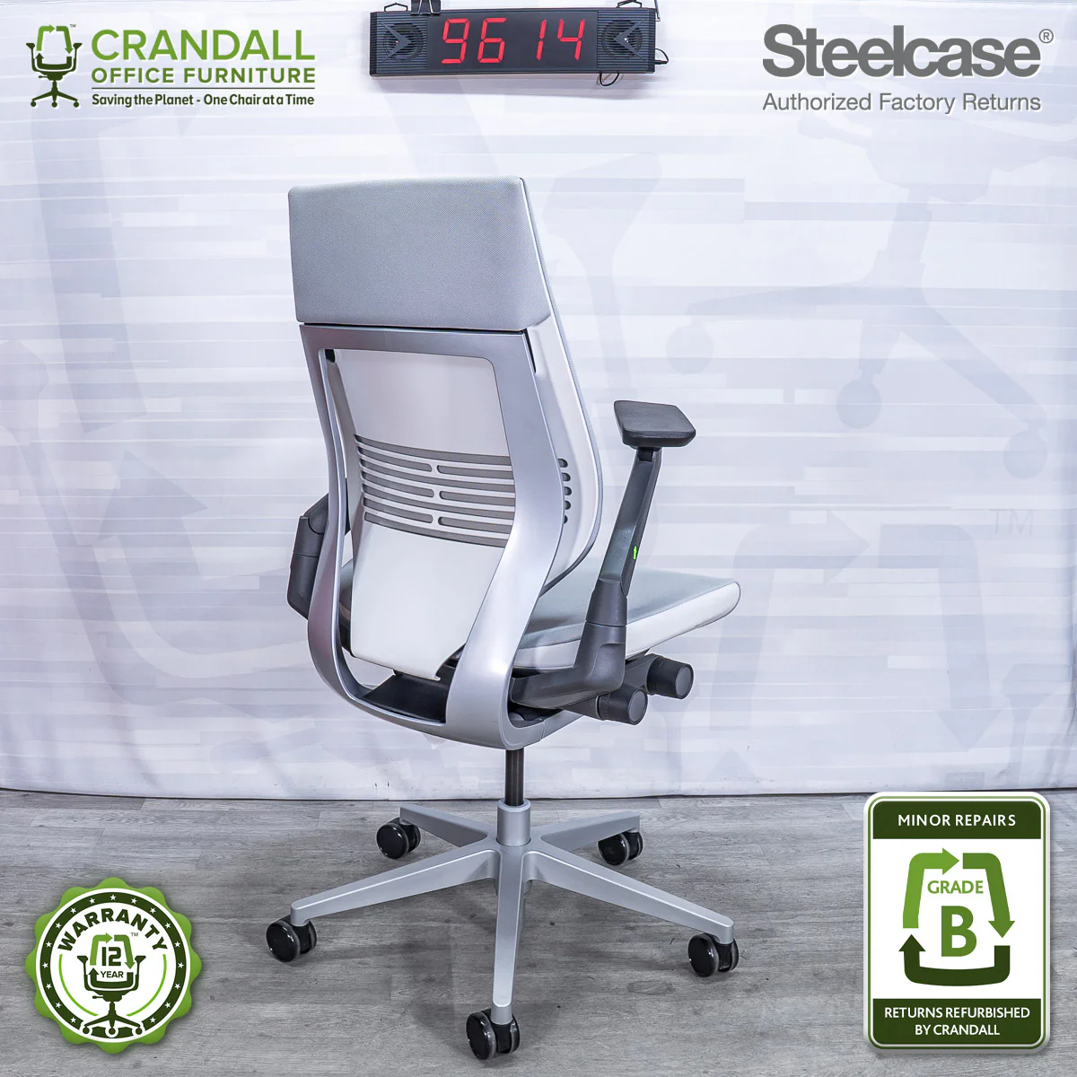 9614 - Steelcase Gesture - Grade B **CLOSEOUT - NO RETURNS** - Image 2