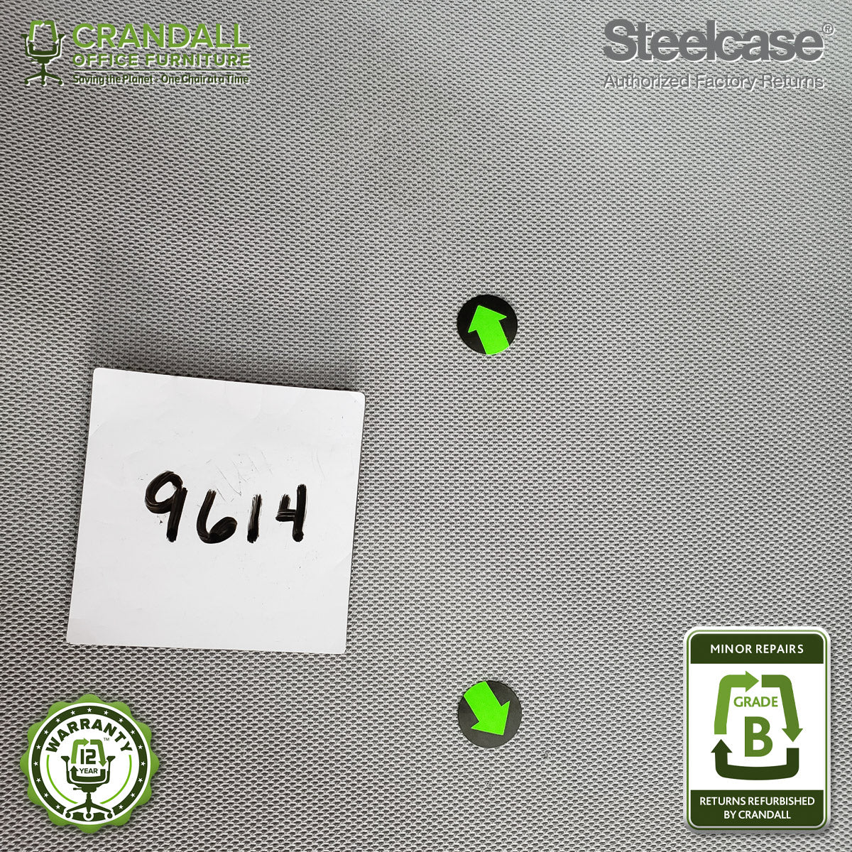 9614 - Steelcase Gesture - Grade B **CLOSEOUT - NO RETURNS** - Image 4