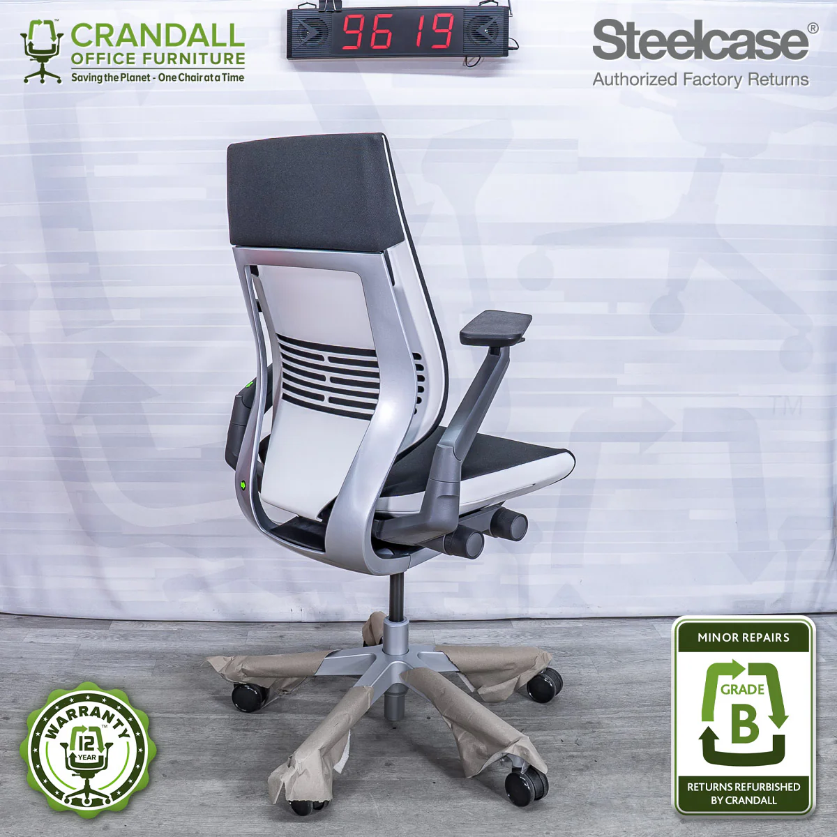 9619 - Steelcase Gesture - Grade B - Image 2