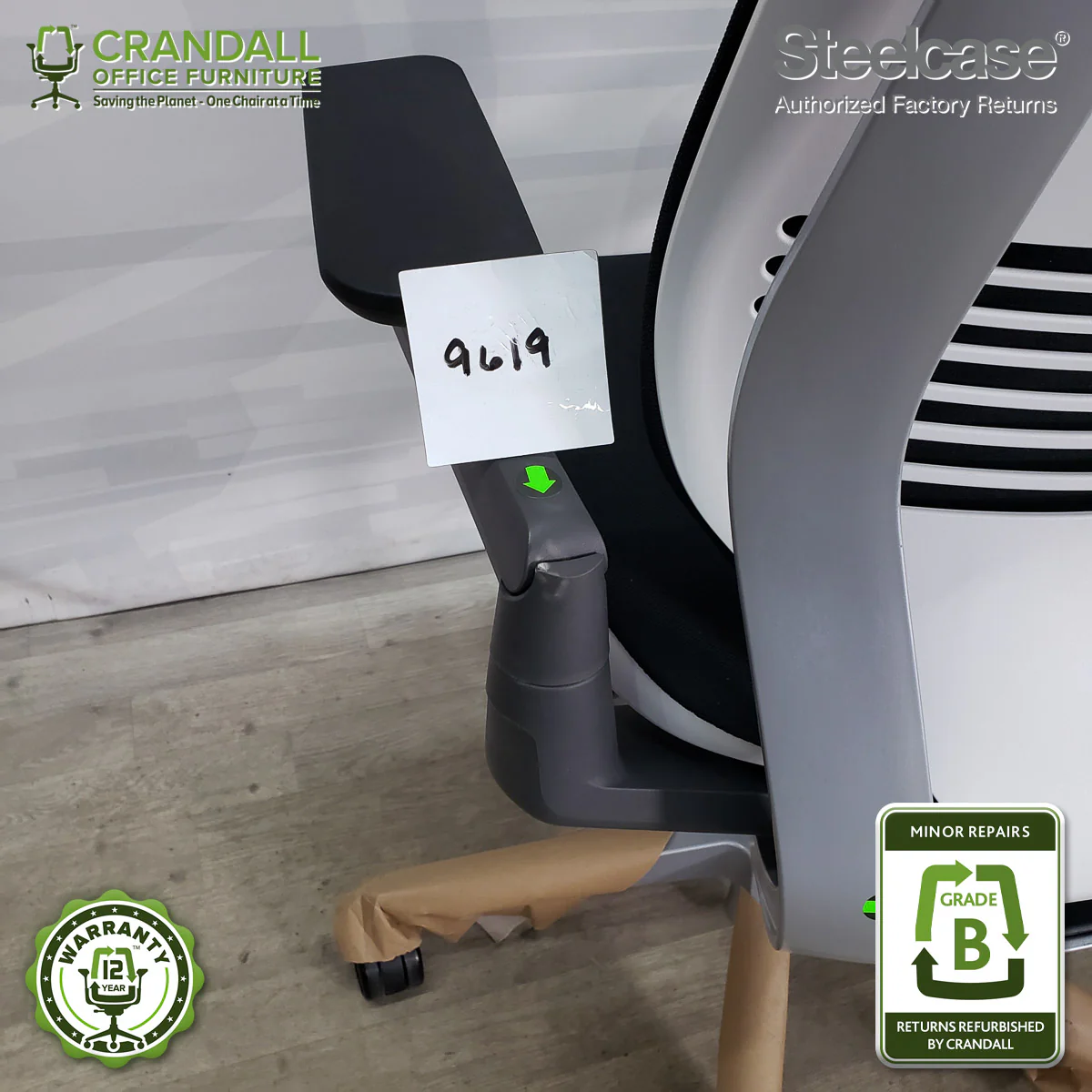 9619 - Steelcase Gesture - Grade B - Image 3