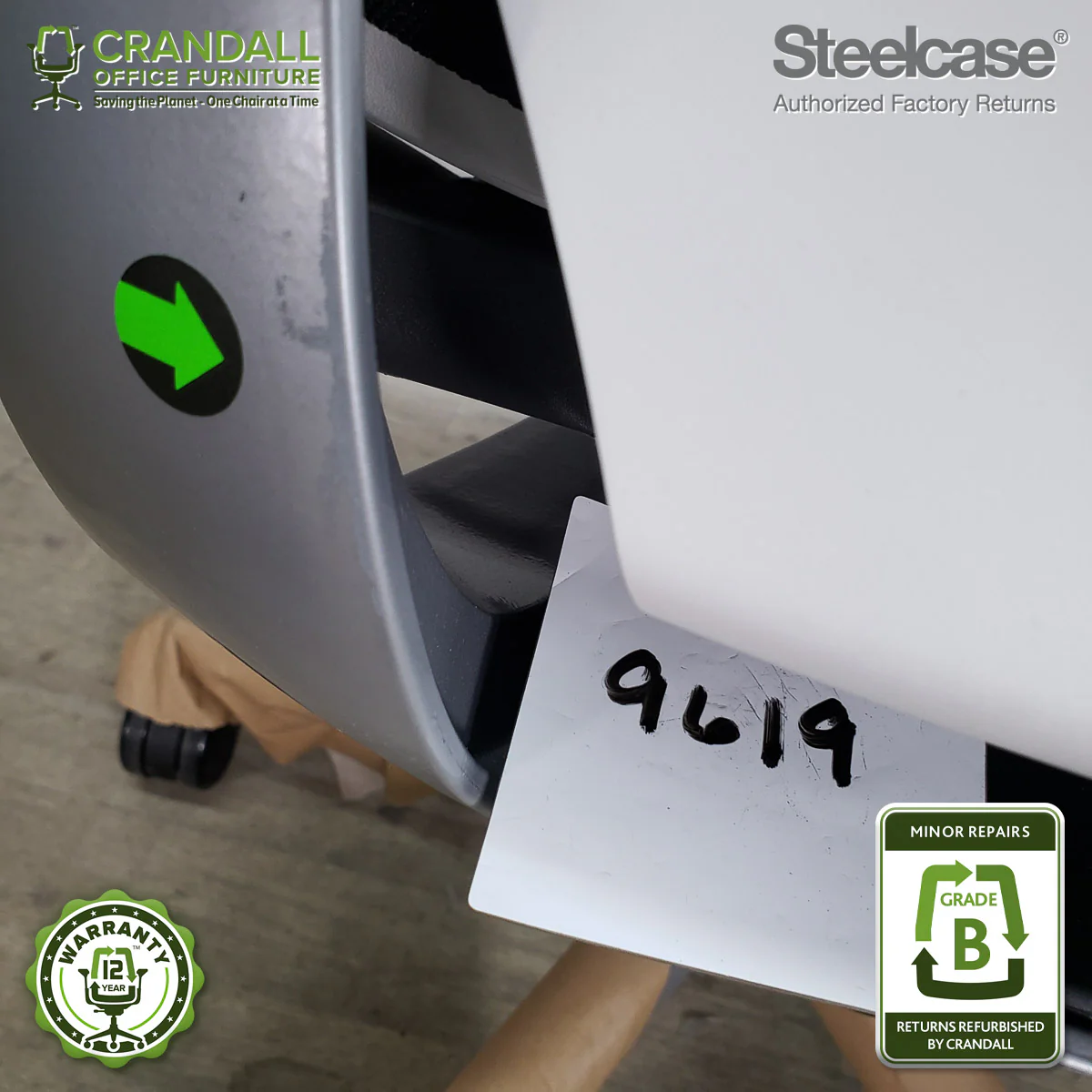9619 - Steelcase Gesture - Grade B - Image 4