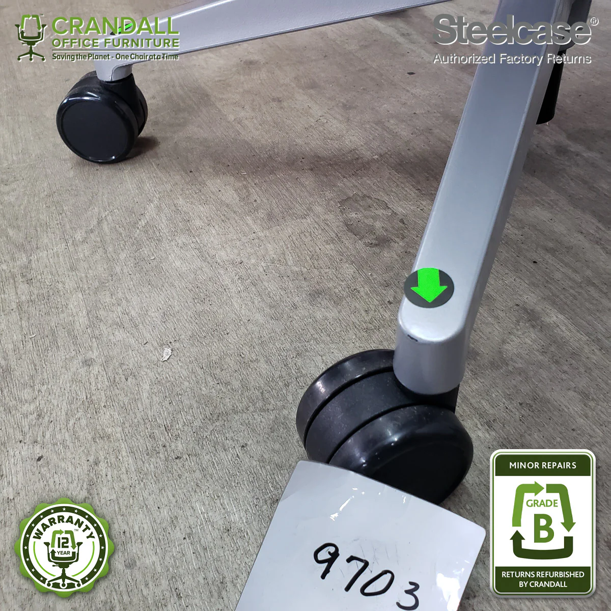 9703 - Steelcase Gesture - Grade B - Image 3