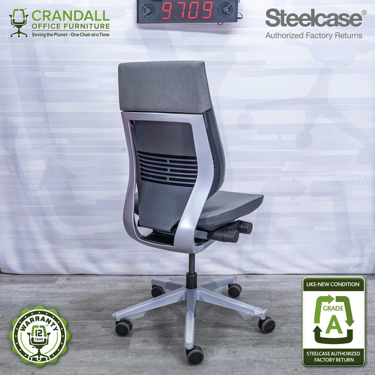 9709 - Steelcase Gesture - Grade A **CLOSEOUT - NO RETURNS** - Image 2