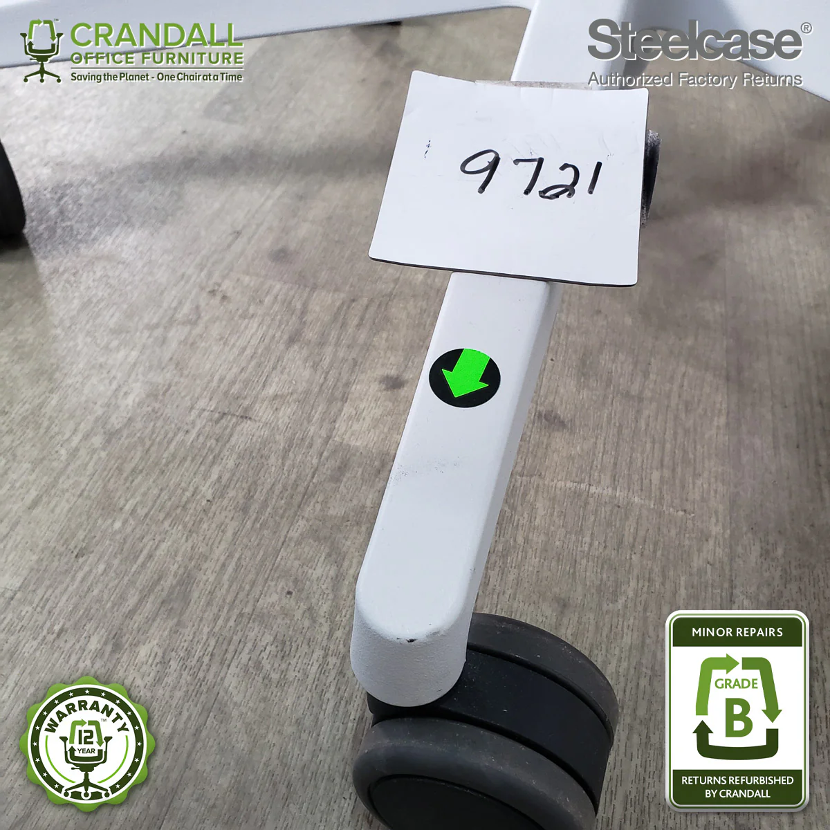 9721 - Steelcase V2 Think - Grade B - Image 3