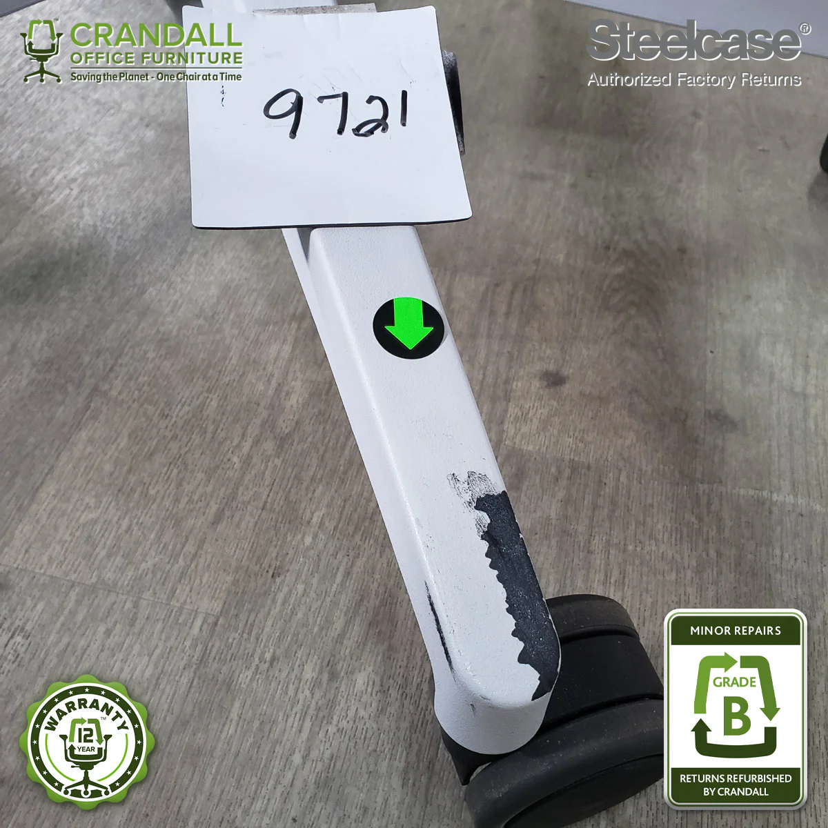 9721 - Steelcase V2 Think - Grade B - Image 4