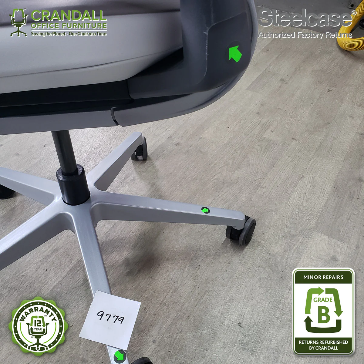 9779 - Steelcase Gesture - Grade B **CLOSEOUT - NO RETURNS** - Image 3