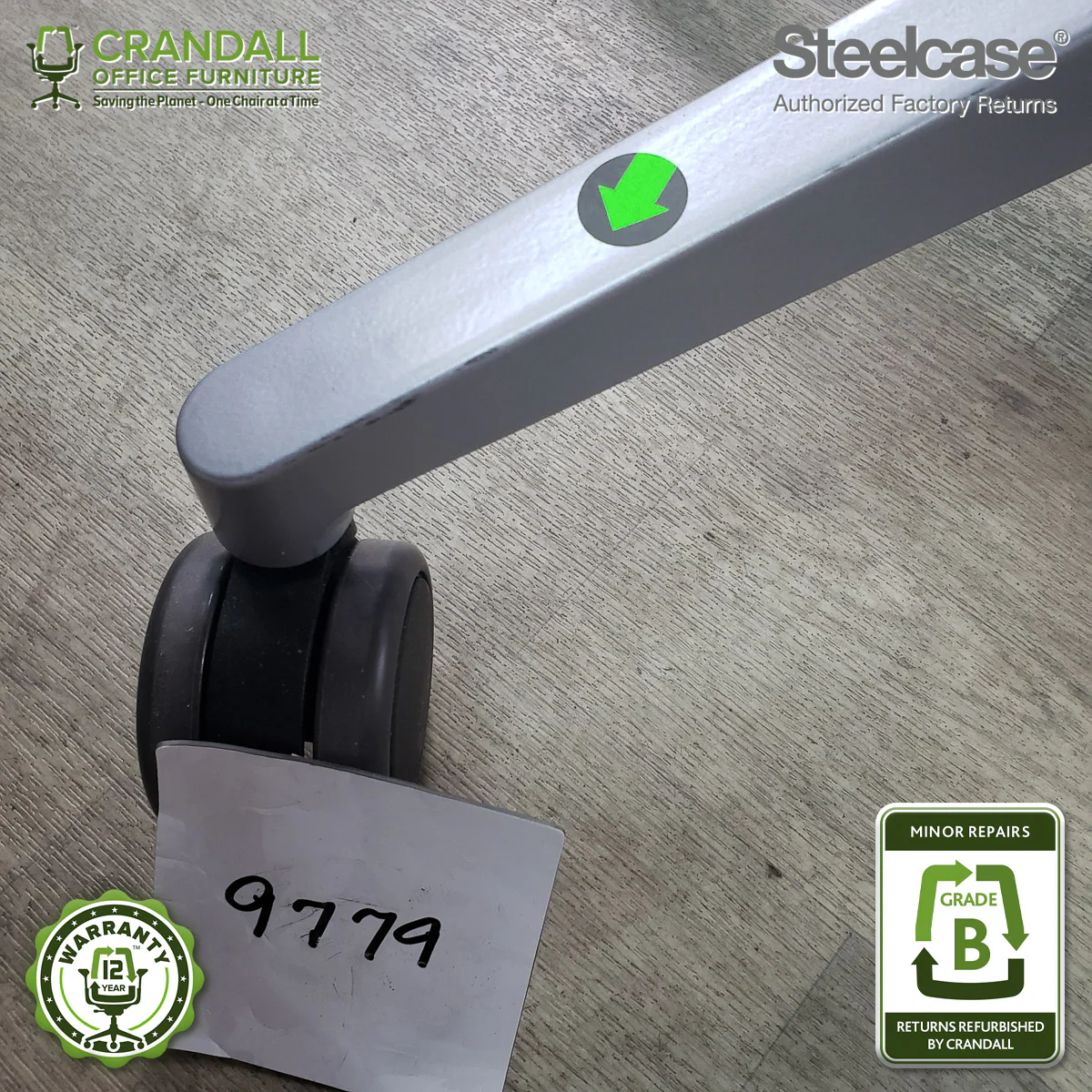 9779 - Steelcase Gesture - Grade B **CLOSEOUT - NO RETURNS** - Image 4