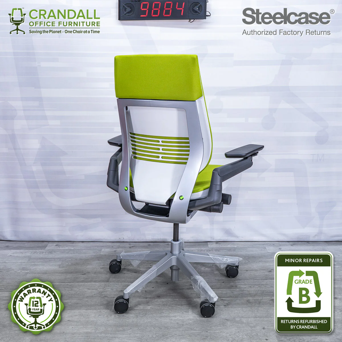 9884 - Steelcase Gesture - Grade B **CLOSEOUT - NO RETURNS** - Image 2