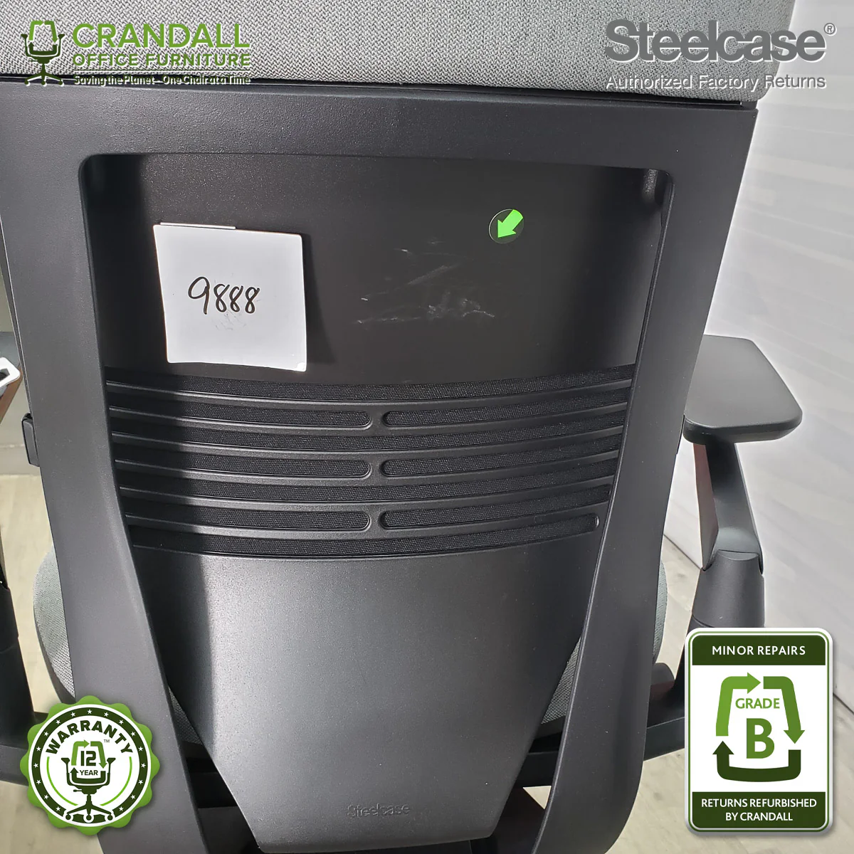 9888 - Steelcase Gesture - Grade B - Image 3