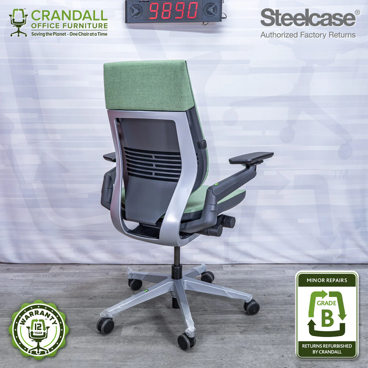 9890 - Steelcase Gesture  - Grade B - Image 2