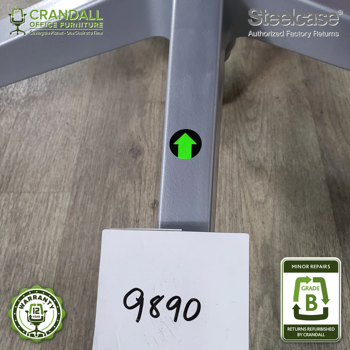 9890 - Steelcase Gesture  - Grade B - Image 3