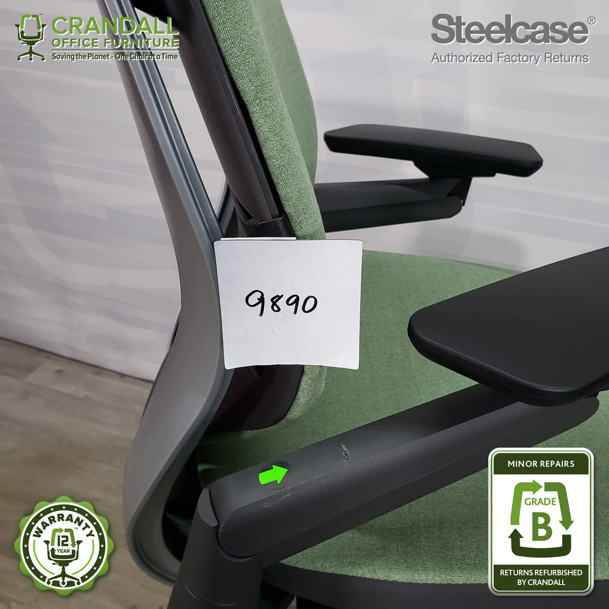 9890 - Steelcase Gesture  - Grade B - Image 4
