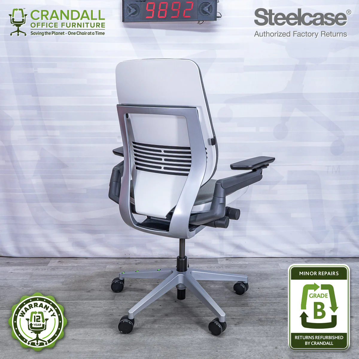 9892 - Steelcase Gesture - Grade B - Image 2