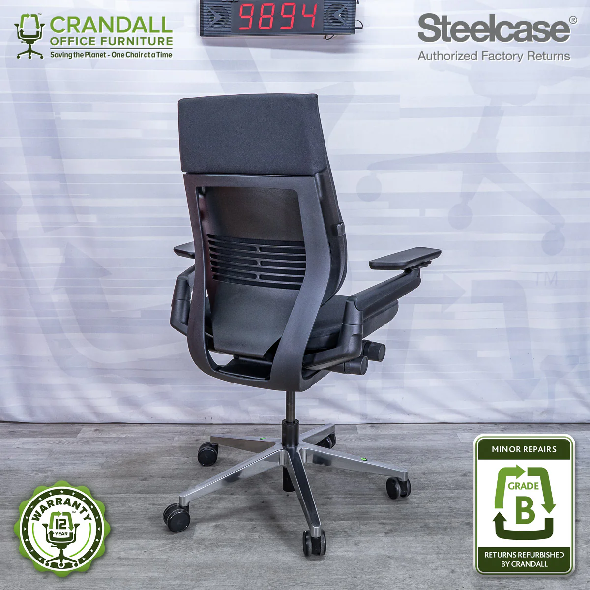 9894 - Steelcase Gesture - Grade B - Image 2