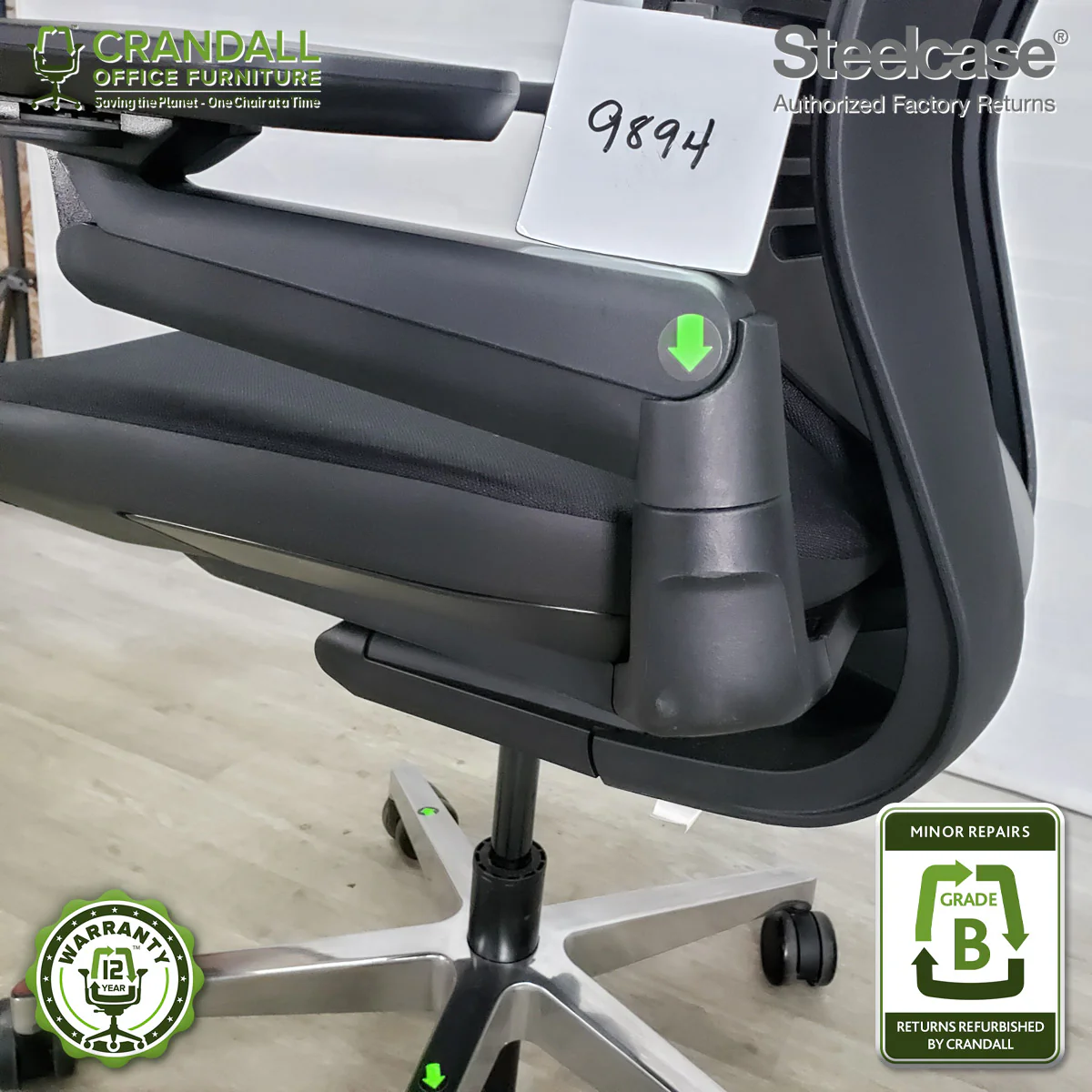 9894 - Steelcase Gesture - Grade B - Image 3