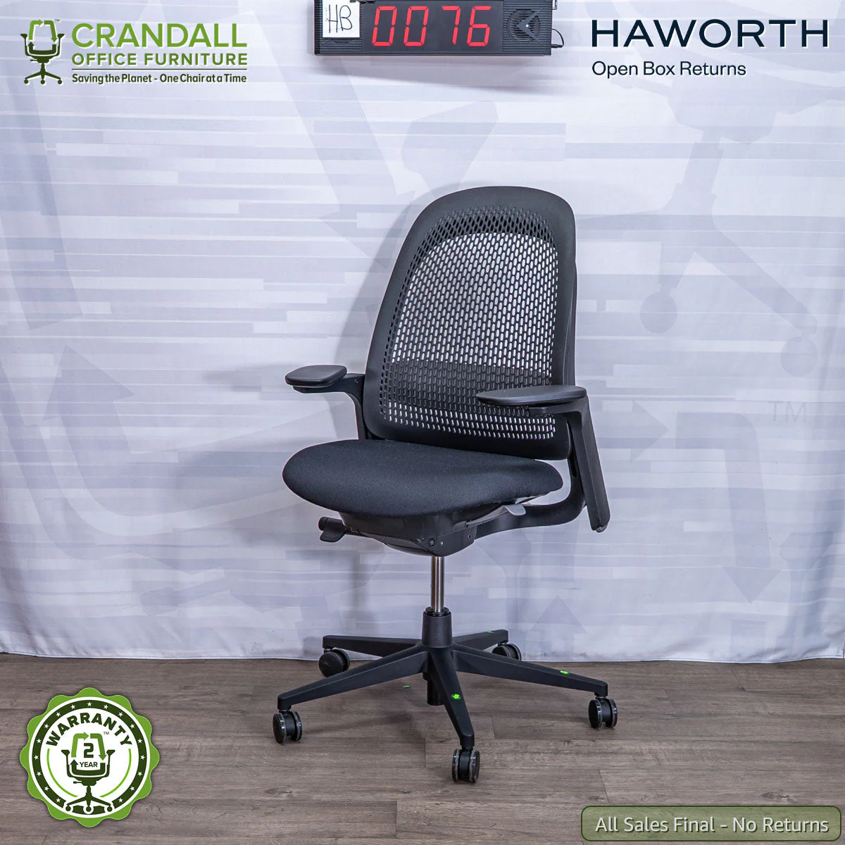 HB-0076 - Haworth Open Box Returns Breck