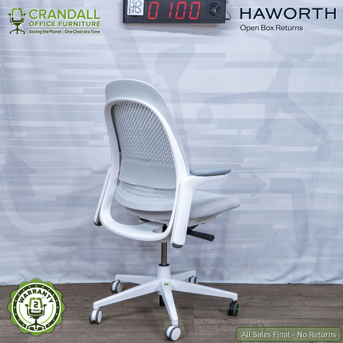 HB-0100 - Haworth Open Box Returns Breck - Image 2