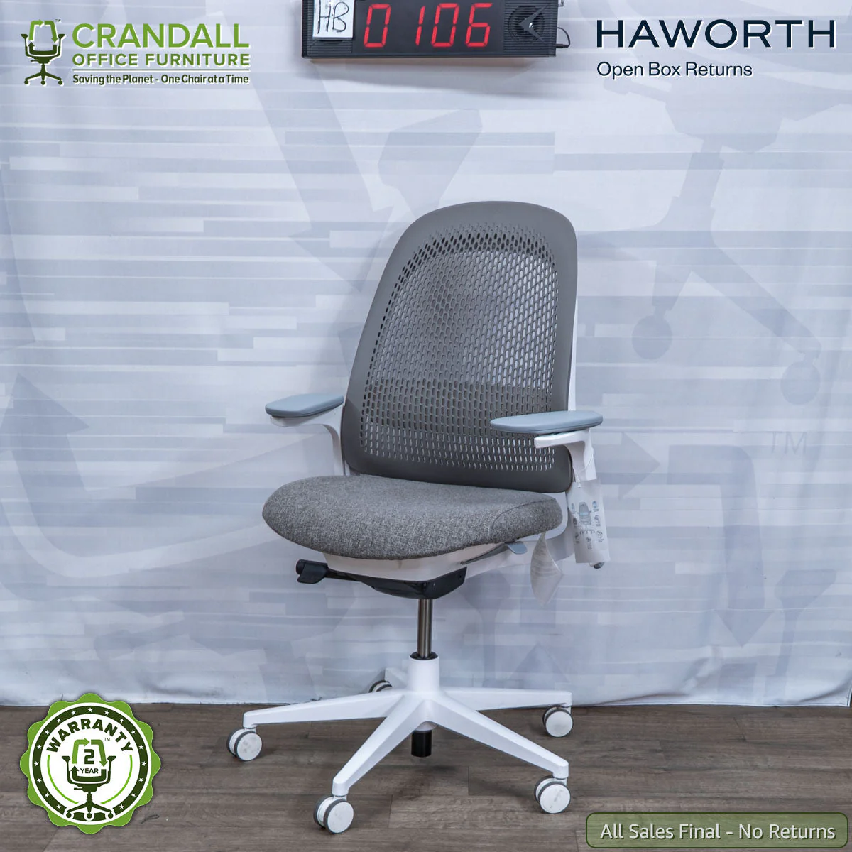 HB-0106 - Haworth Open Box Returns Breck