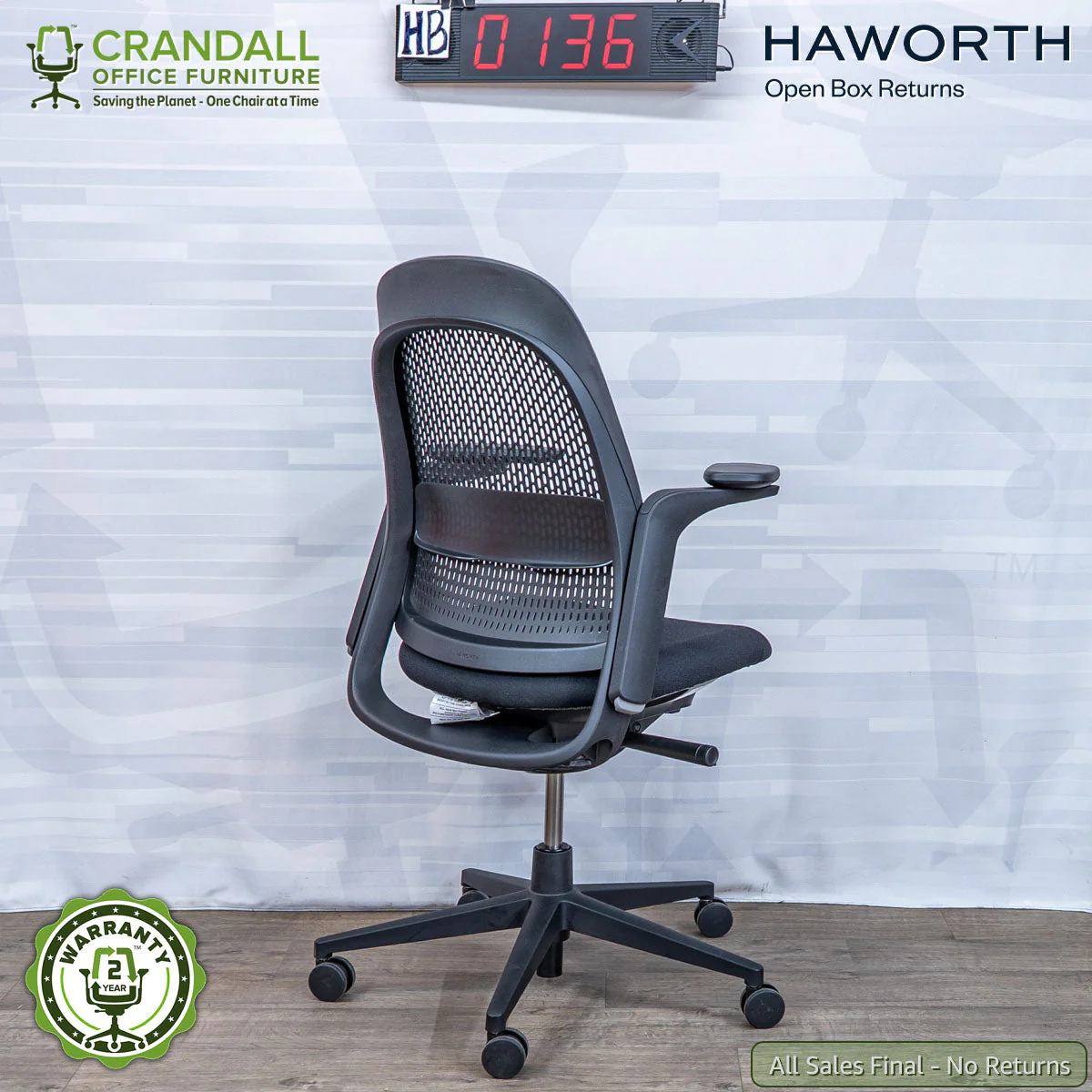 HB-0136 - Haworth Open Box Returns Breck - Image 2