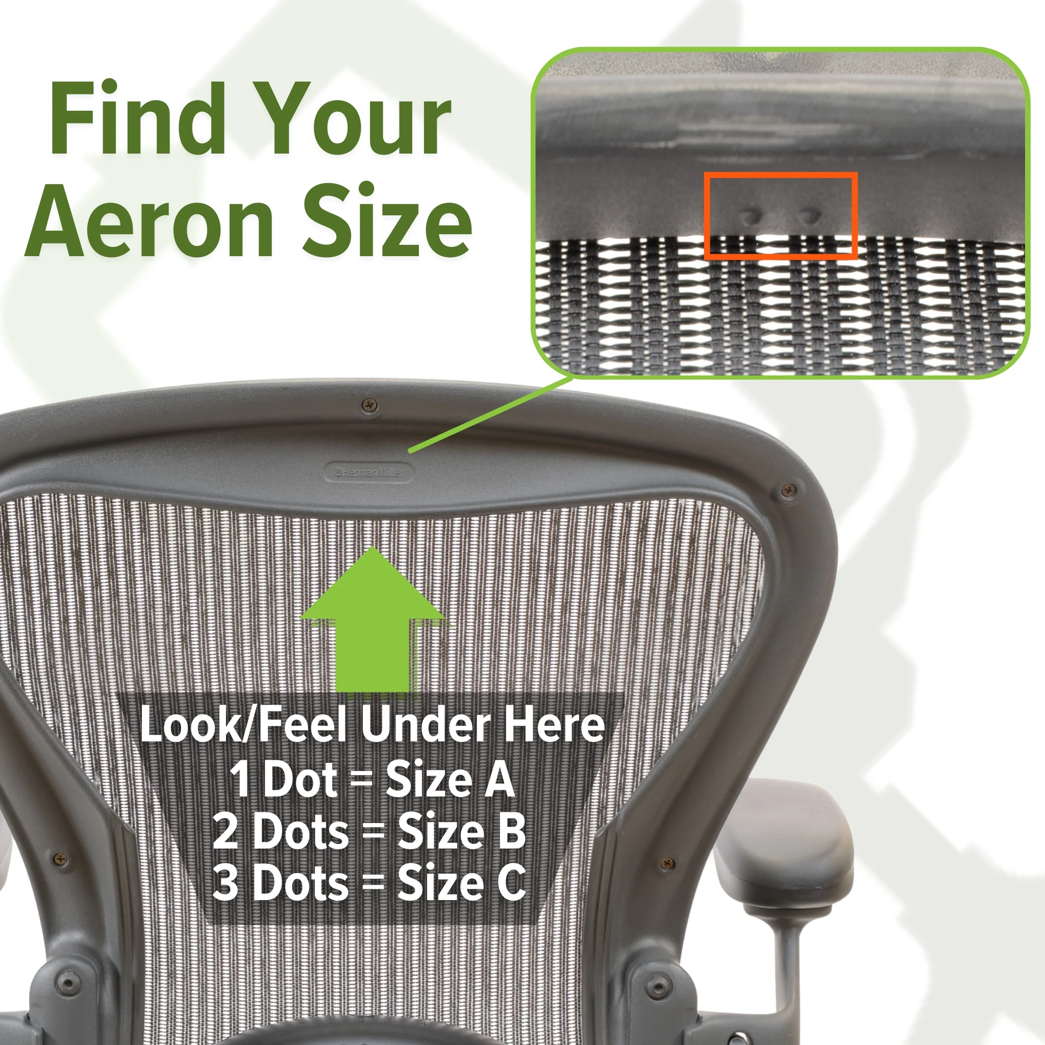 Herman Miller Aeron Classic Lumbar Cushion Support Pad - Image 4