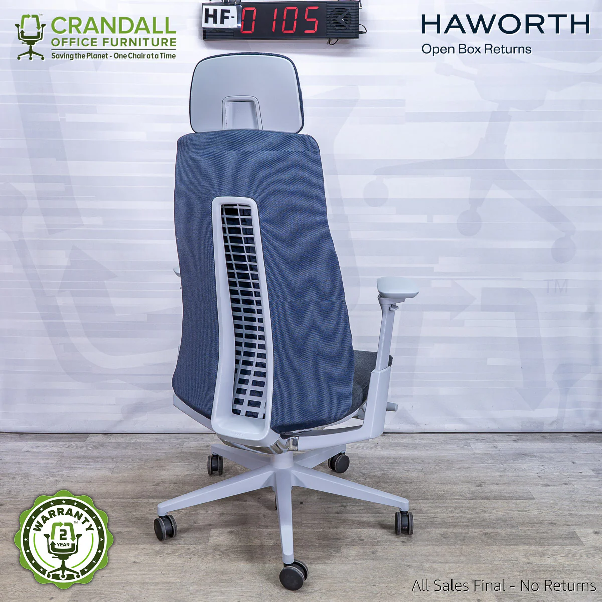 HF-0105 - Haworth Fern with Headrest - Image 2