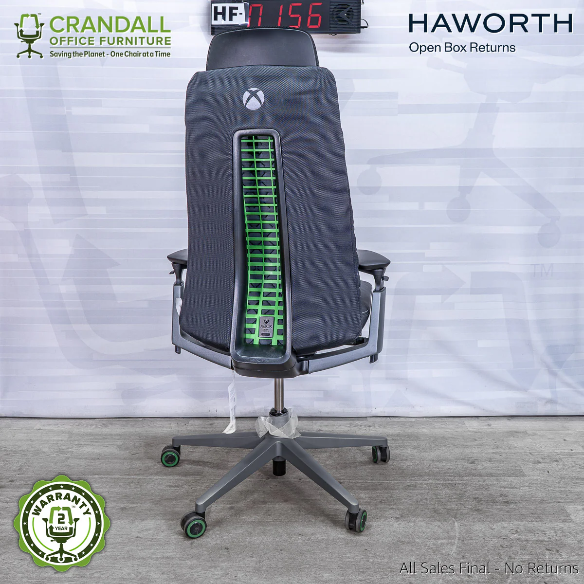 HF-0156 - Haworth x Xbox: Fern Gaming Chair - Image 2