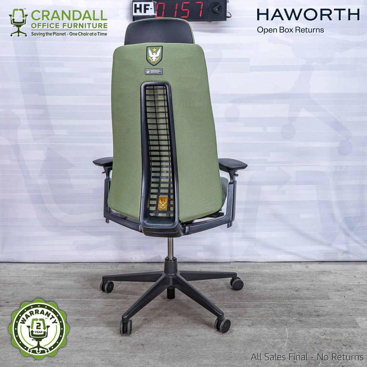 HF-0157 - Haworth x Halo: Fern Gaming Chair - Image 2