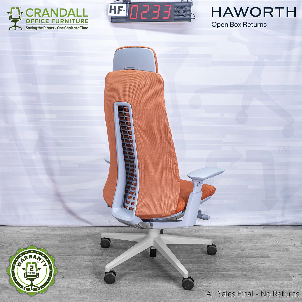 HF-0233 - Haworth Fern with Headrest - Image 2
