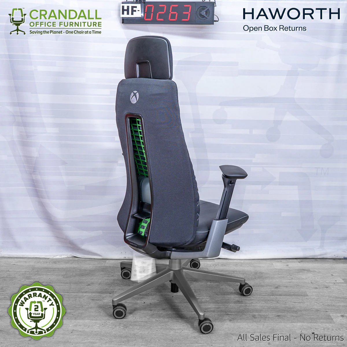 HF-0263 - Haworth Fern with Headrest - Image 2