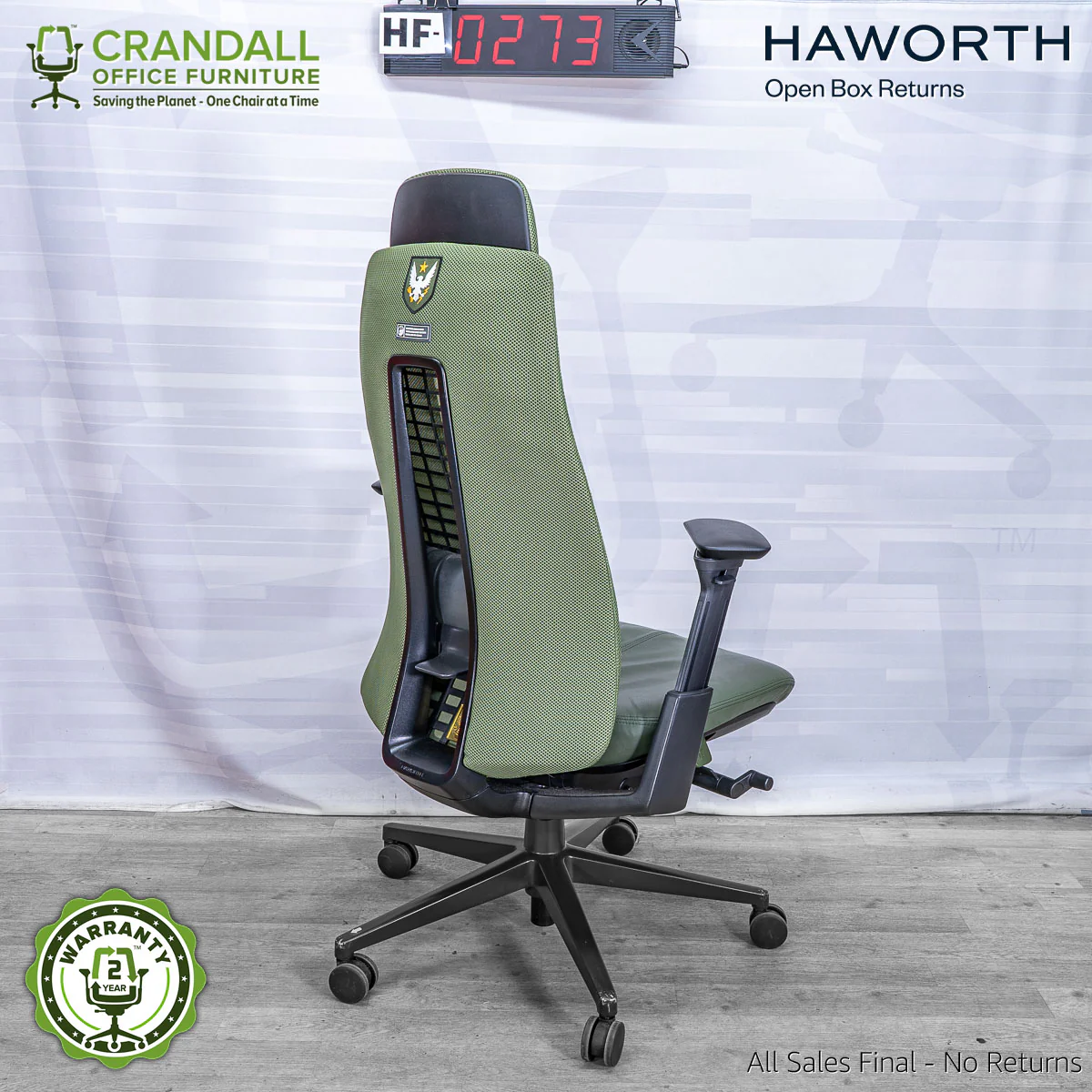 HF-0273 - Haworth Fern with Headrest - Image 2