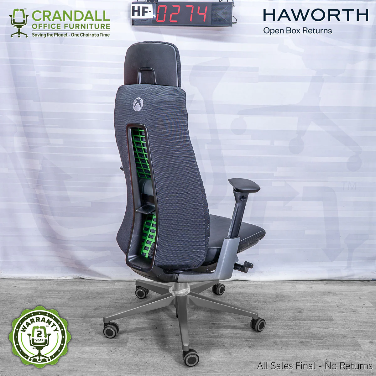 HF-0274 - Haworth Fern with Headrest - Image 2