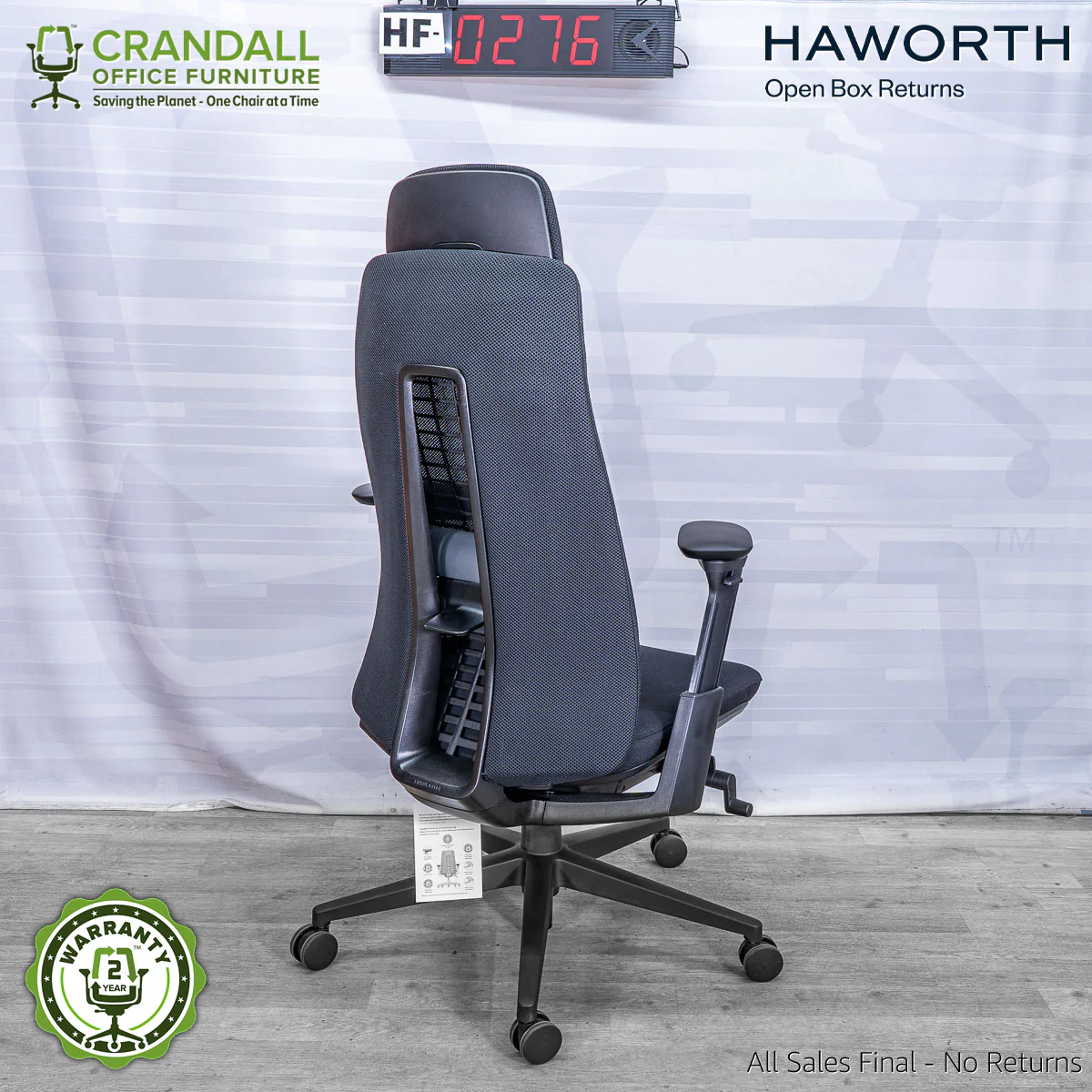 HF-0276 - Haworth Fern with Headrest - Image 2
