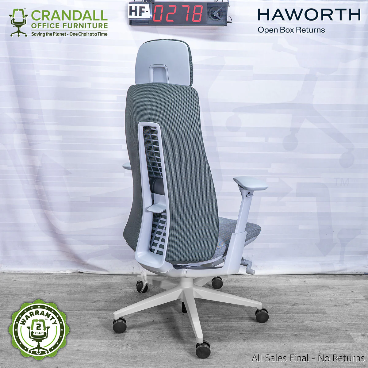 HF-0278 - Haworth Fern with Headrest - Image 2