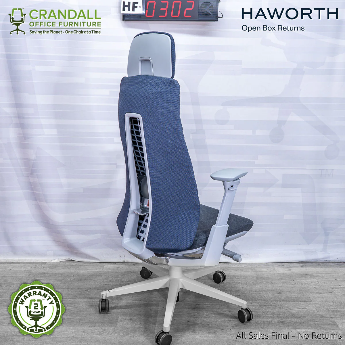 HF-0302 - Haworth Fern with Headrest - Image 2