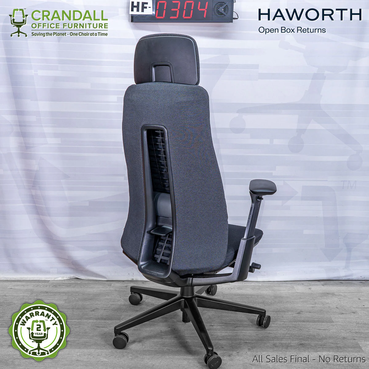 HF-0304 - Haworth Fern with Headrest - Image 2