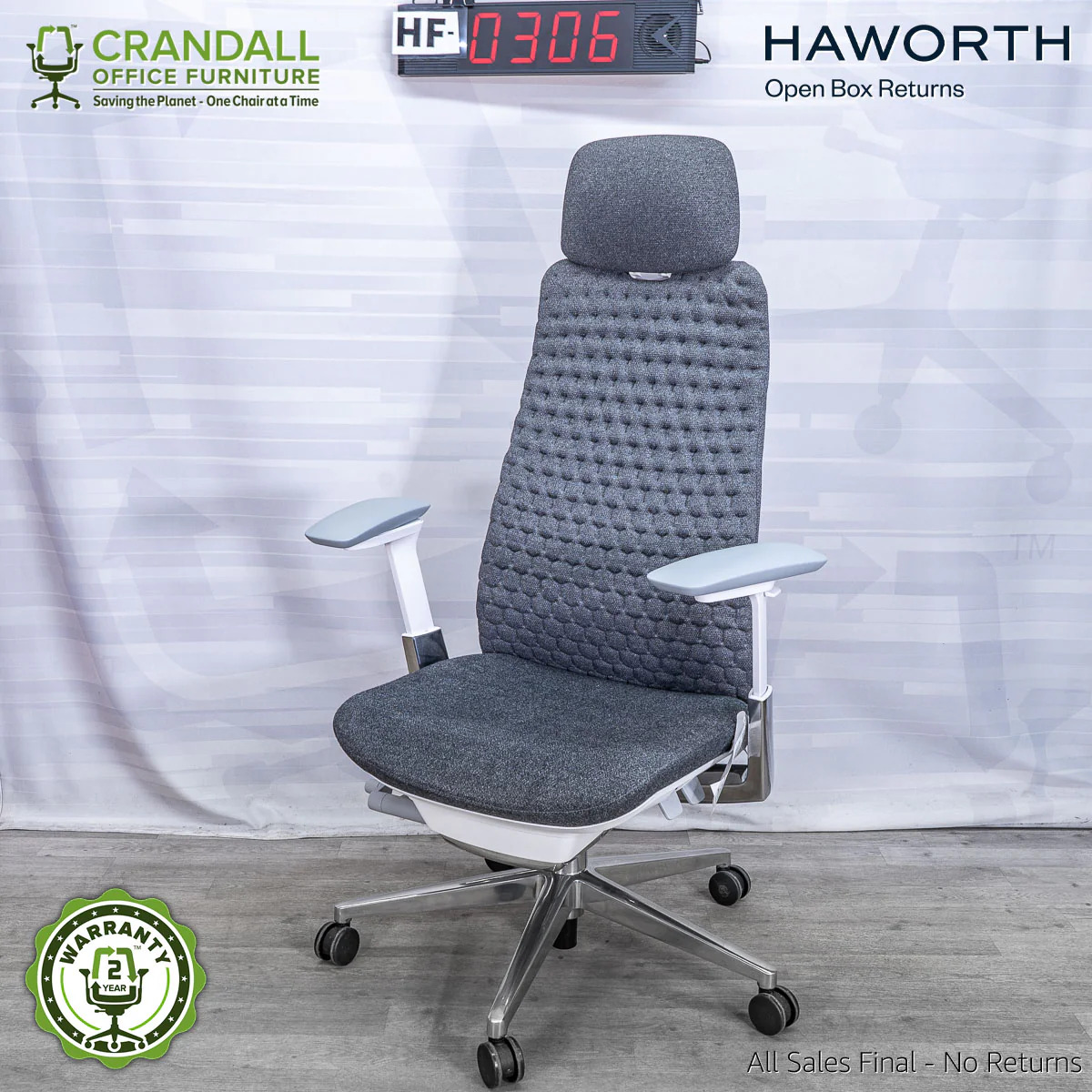 HF-0306 - Haworth Fern with Headrest