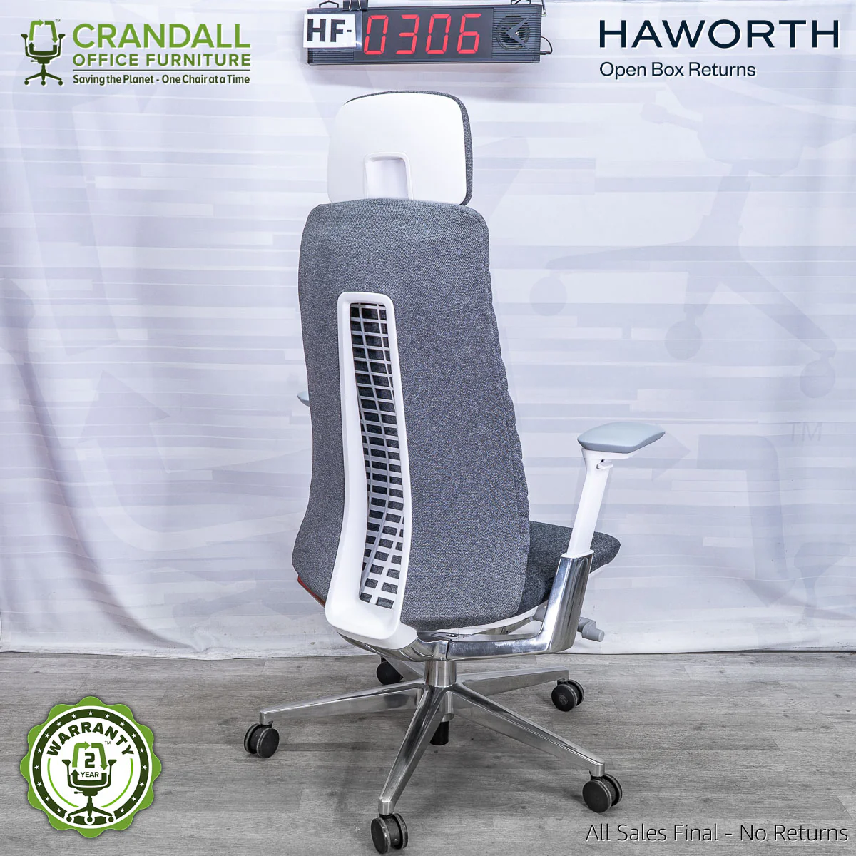 HF-0306 - Haworth Fern with Headrest - Image 2