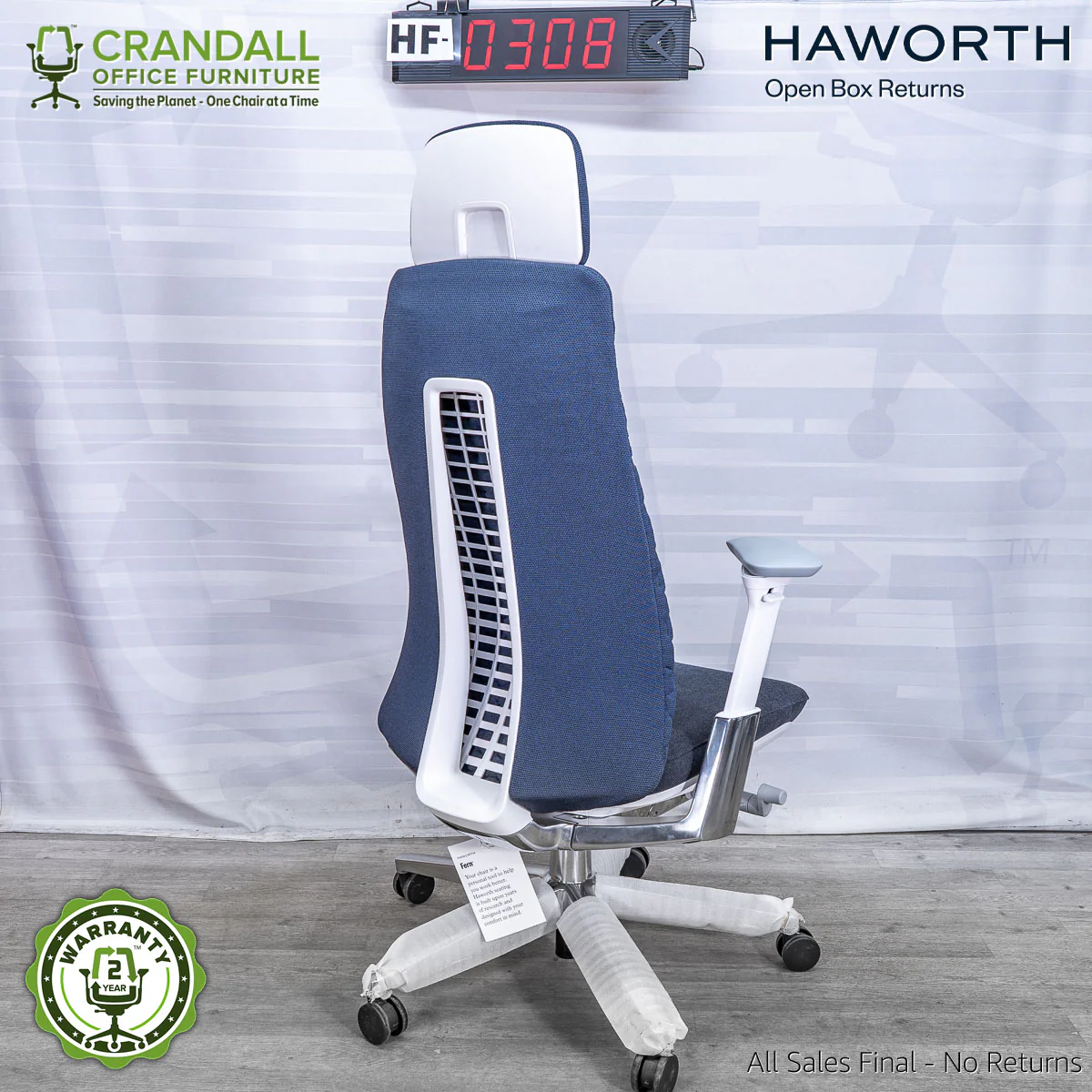 HF-0308 - Haworth Fern with Headrest - Image 2