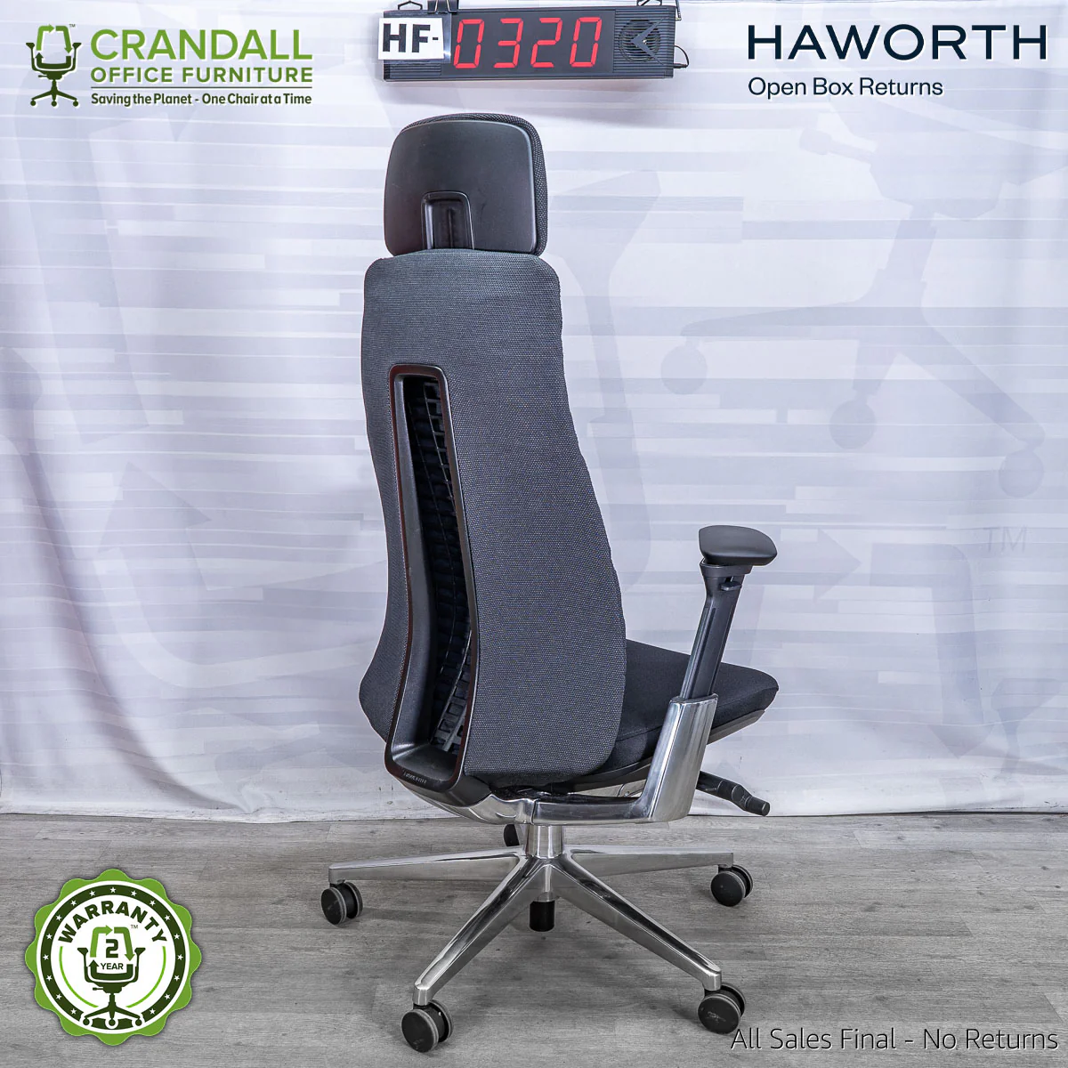 HF-0320 - Haworth Fern with Headrest - Image 2
