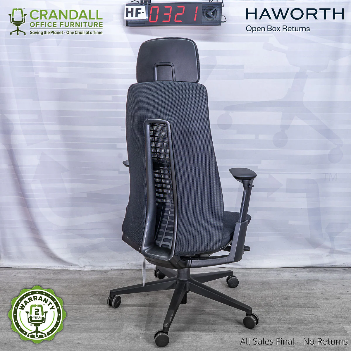 HF-0321 - Haworth Fern with Headrest - Image 2