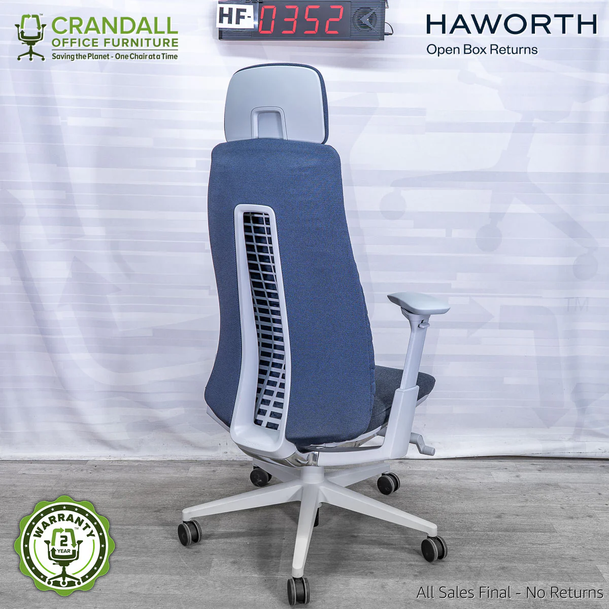 HF-0352 - Haworth Fern with Headrest - Image 2